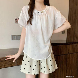 Woman Fashion Shirt MT19521