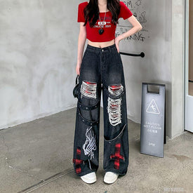 Woman Fashion Jeans MT52752