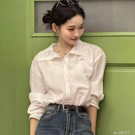 Woman Fashion Shirt LL-L32171