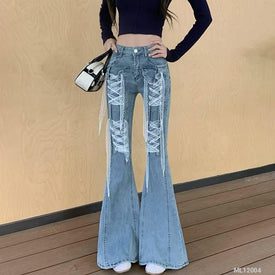 Woman Fashion Jeans ML12004
