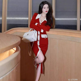 Woman Fashion Dress LL-L71200