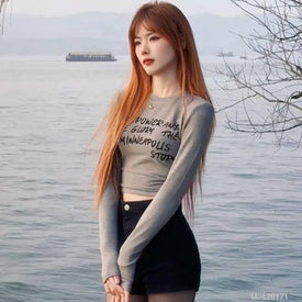 Woman Fashion Shirt LL-L20171