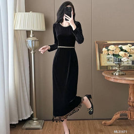 Woman Fashion Dress ML31671
