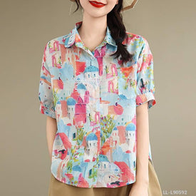 Woman Fashion Shirt LL-L90592