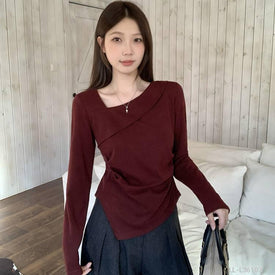 Woman Fashion Shirt LL-L36103