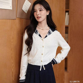 Woman Fashion Shirt LL-L88176