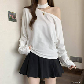 Woman Fashion Shirt LL-L20126