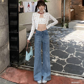 Woman Fashion Jeans ML89051