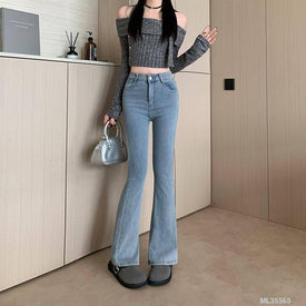 Woman Fashion Jeans ML35563