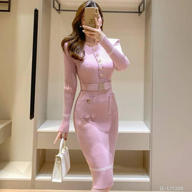 Woman Fashion Dress LL-L71350