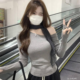 Woman Fashion Shirt LL-L15205