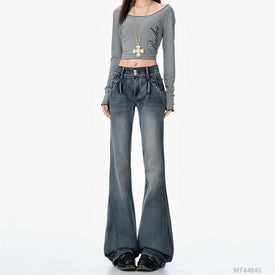 Woman Fashion Jeans MT44845