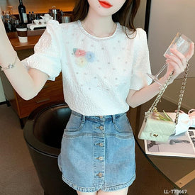 Woman Fashion Shirt LL-T75667