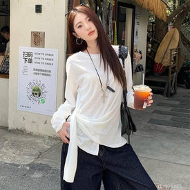 Woman Fashion Shirt LL-T79485