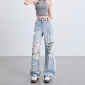 Woman Fashion Jeans MT27450