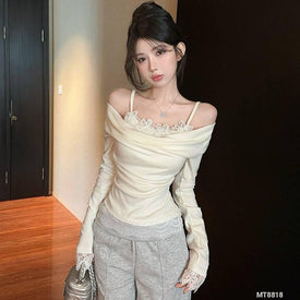 Woman Fashion Shirt MT8818