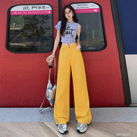 Woman Fashion Jeans MT34641