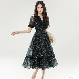 Woman Fashion Dress LL-T62111