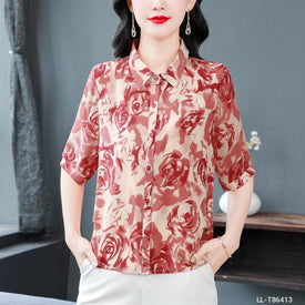 Woman Fashion Shirt LL-T86413