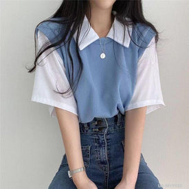 Woman Fashion Shirt Ud-M19925