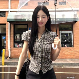 Woman Fashion Shirt MT14587