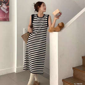 Woman Fashion Dress LL-T84195