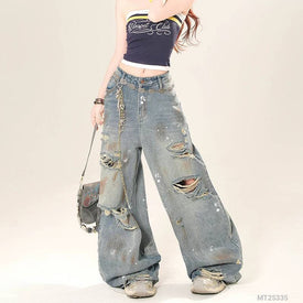 Woman Fashion Jeans MT25335