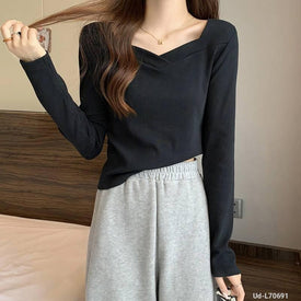 Woman Fashion Shirt Ud-L70691