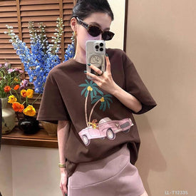 Woman Fashion Shirt LL-T12335