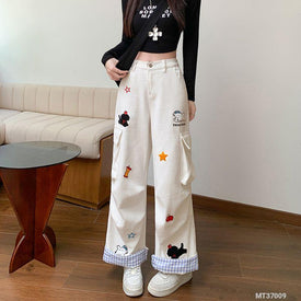 Woman Fashion Jeans MT37009