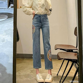 Woman Fashion Jeans MT49535