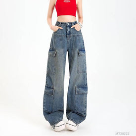 Woman Fashion Jeans MT28222