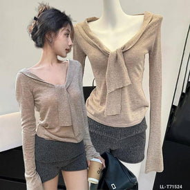 Woman Fashion Shirt LL-T71524