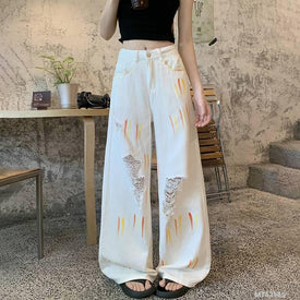 Woman Fashion Jeans MT63985