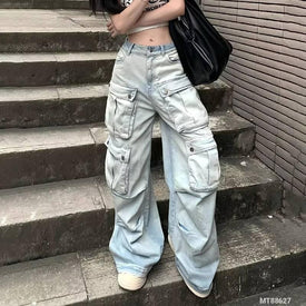 Woman Fashion Jeans MT88627