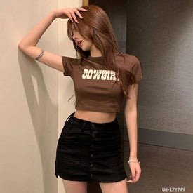 Woman Fashion Shirt Ud-L71749