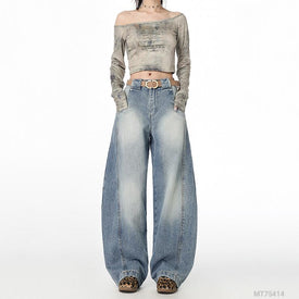 Woman Fashion Jeans MT75414