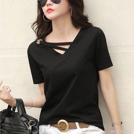 Woman Fashion Shirt Ud-M23602