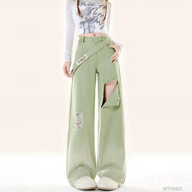 Woman Fashion Jeans MT36452