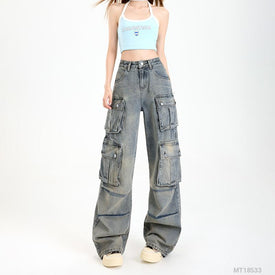 Woman Fashion Jeans MT18533