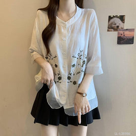 Woman Fashion Shirt LL-L20306
