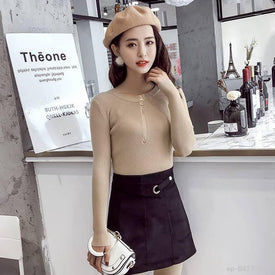 Woman Long Sleeve Shirt ep-B427-1