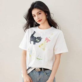 Woman Fashion Shirt LL-T44356