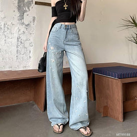 Woman Fashion Jeans MT99188
