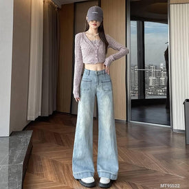 Woman Fashion Jeans MT95522