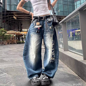 Woman Fashion Jeans MT26087