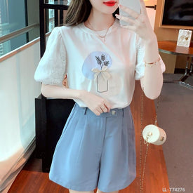 Woman Fashion Shirt LL-T74276