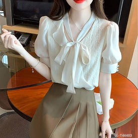 Woman Fashion Shirt LL-T44403