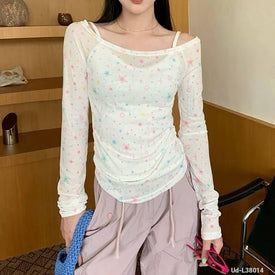Woman Fashion Shirt Ud-L38014