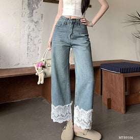 Woman Fashion Jeans MT89106